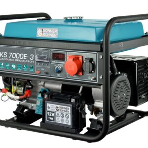 Agregat generator prądu benzynowy KS 7000E-3 5500W 400V Könner & Söhnen KS