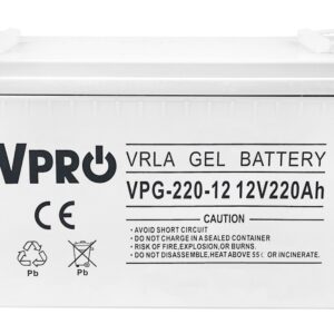 Akumulator VPRO GEL SOLAR 12V 220Ah Bezobsługowy VOLT POLSKA