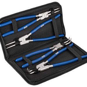 Szczypce okrągłe segera 13" 325mm zestaw 4el duże do pierścieni seegera FALON-TECH