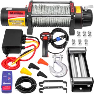 Wyciągarka colorado fast gear 12000 lbs TITANIUM WINCH
