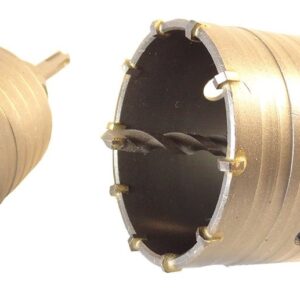 Otwornica do betonu SDS Plus 65 mm + 80 mm SILVER
