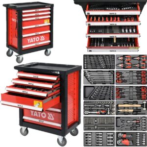 Szafka wózek warsztatowy 185 el YT-55307 YATO