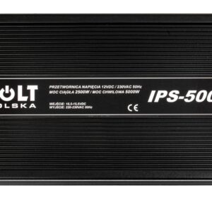 Przetwornica napięcia prądu IPS-5000 (12V/230V/5000W) VOLT POLSKA