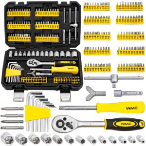 Zestaw kluczy nasadowych i bitów 1/4" 130 el TORX HEX PZ PH TRADE HOUSE