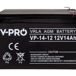 Akumulator AGM VRLA V-PRO 12V 14Ah Bezobsługowy VOLT POLSKA