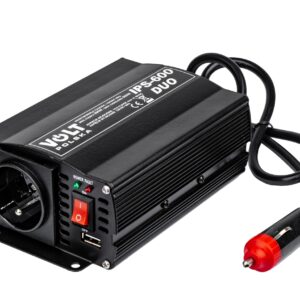 Przetwornica napięcia prądu IPS-300/600 DUO (12V-24V/230V/600W) VOLT POLSKA