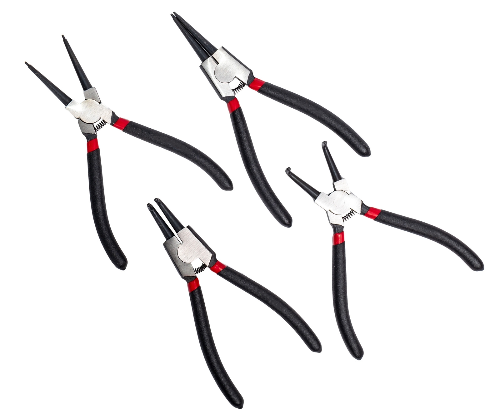 Szczypce Segera 7" Zestaw 4 sztuki FALON-TECH
