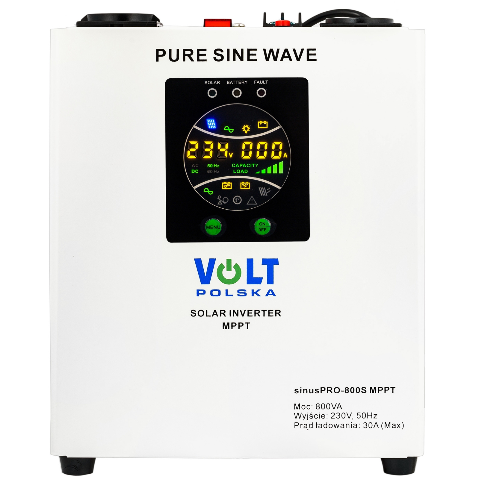 Przetwornica solarna UPS SINUSPRO 800S (12V/800W) VOLT POLSKA