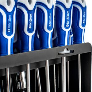 Zestaw śrubokrętów wkrętaków bity klucze nasadki imbusy torx z magnesem 122el FALON-TECH