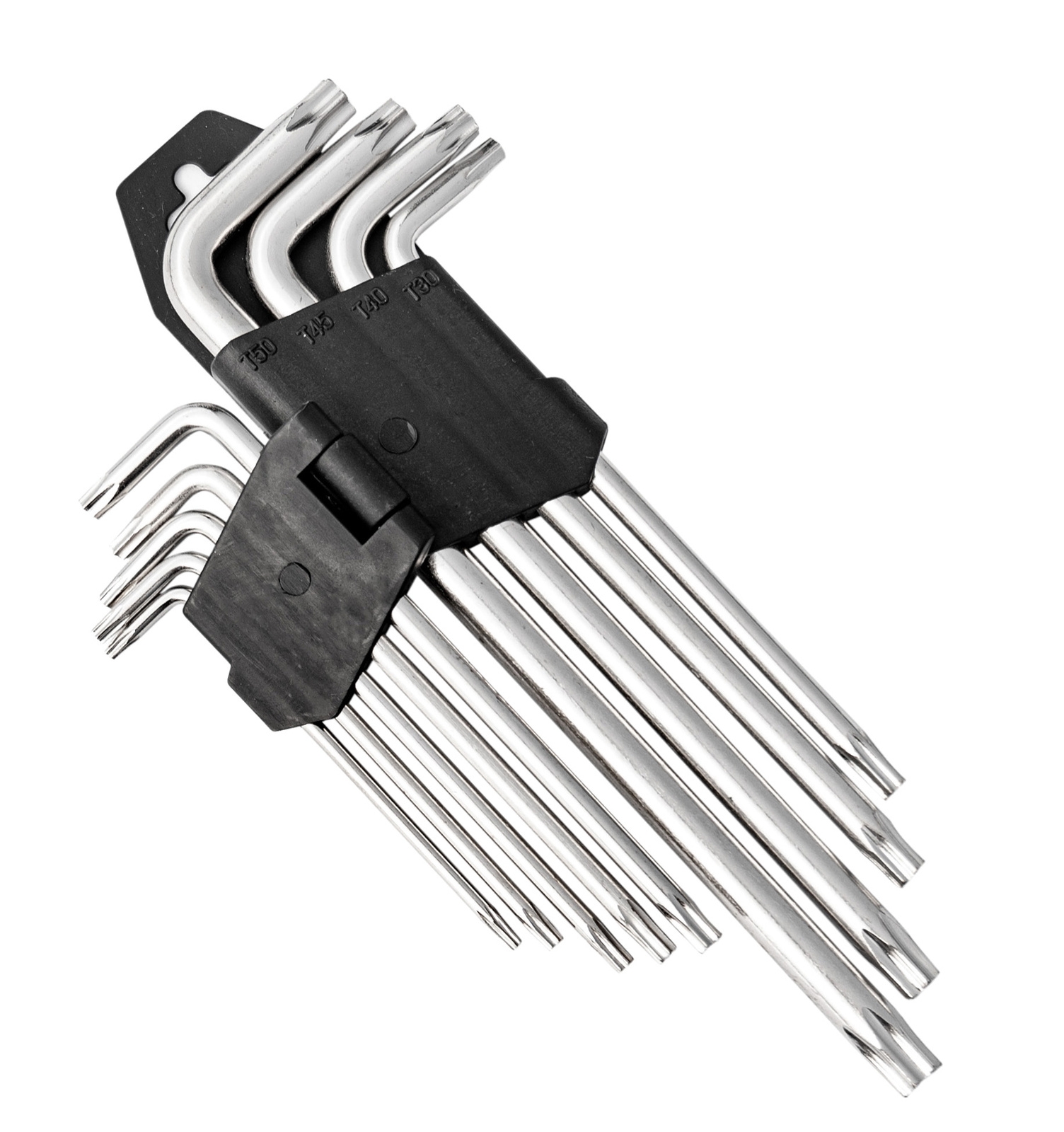 Klucze imbusowe torx długie T10-T50 typ L 9 sztuk FGEKO