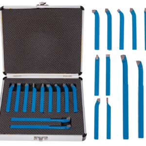 Komplet noży tokarskich frezy do tokarki toczenia zestaw 11el 8x8 FALON-TECH