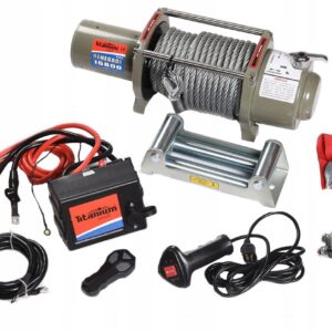 Wyciągarka wciągarka renegade 16800 lbs 12v lina stalowa TITANIUM WINCH