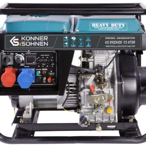 Agregat generator prądu diesel KS 8100HDE 1/3 ASTR 6500w Könner & Söhnen KS