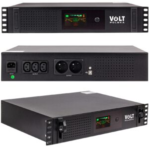 Zasilacz Awaryjny UPS RackUPS 19" ST850 (850VA/480W/9Ah) LCD VOLT POLSKA