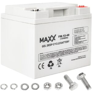 Akumulator żelowy DEEP CYCLE MAXX 40Ah 12V