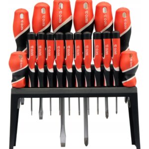 Zestaw śrubokrętów wkrętaków z magnesem 18 szt YT-25982 YATO