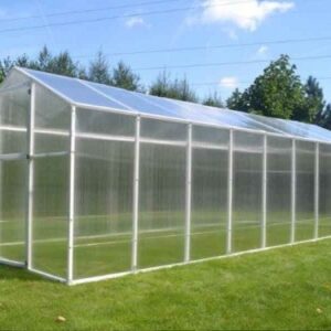 Tunel foliowy szklarnia ogrodowa Poliwęglan 211x606 (Pomidor) 12,8m2 PCV PTF POLSKA