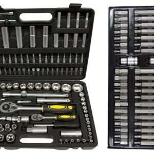 Zestaw Klucze Nasadowe 108el + Bity Torx Hex SPLINE 40el YATO