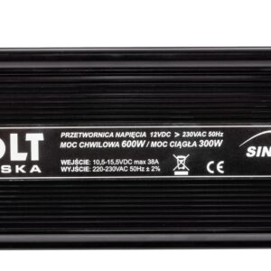 Przetwornica SINUS-300/600W (12V/230V) VOLT POLSKA