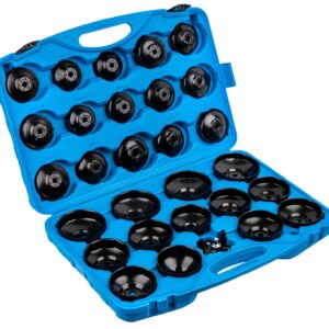 Klucze do filtrów oleju nasadowe 30 sztuk FALON-TECH