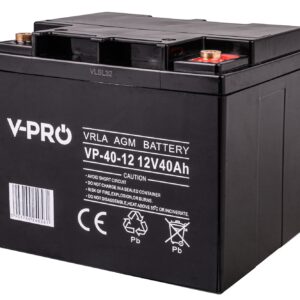 Akumulator AGM VRLA V-PRO 12V 40Ah Bezobsługowy VOLT POLSKA