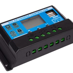Regulator napięcia paneli ładowania solarnych PWM 12V/24V 10A LCD VOLT POLSKA