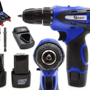 Wiertarko-wkrętarka akumulatorowa 18V +adaptery (2xAkumulator) GEKO