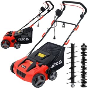 Wertykulator areator 18000W 3w1 38cm YATO