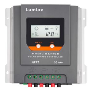 Regulator napięcia paneli fotowoltaicznych z panelem LCD 20A 12V-24V MPPT 4SUN